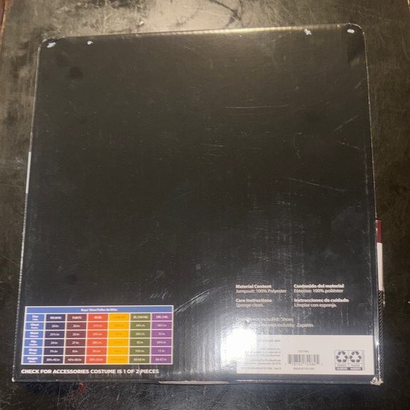 Boys' Skeleton Gamer Costume with Hood - Picture 3 of 3